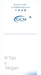 Mobile Screenshot of gcmtaxpros.com